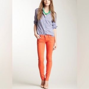 Trafaluc by Zara coral jeans
